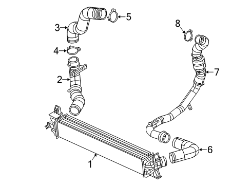2016 Ram ProMaster 1500 Intercooler Diagram