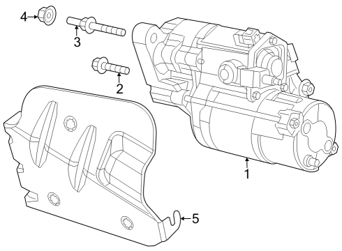 2023 Chrysler 300 Starter Diagram 1 - Thumbnail