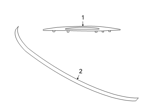 2003 Chrysler Sebring High Mount Lamps Diagram
