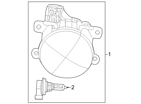 2019 Ram 1500 Chassis Electrical - Fog Lamps Diagram