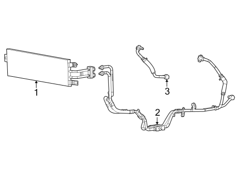 2025 Jeep Grand Cherokee Trans Oil Cooler Diagram