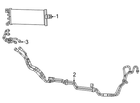 2023 Jeep Grand Wagoneer Trans Oil Cooler Diagram