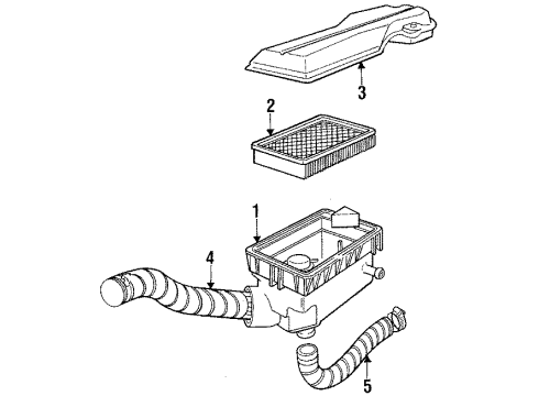 1986 Dodge Charger Air Inlet Diagram