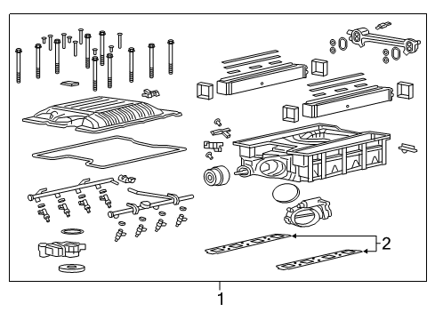 2022 Dodge Charger Supercharger & Components Diagram