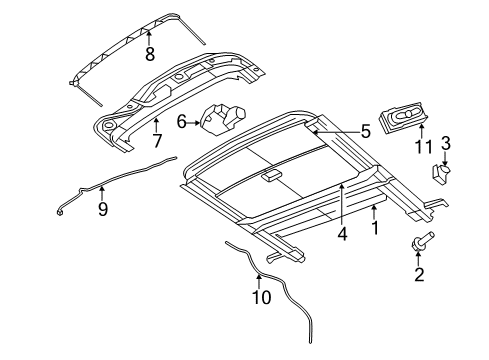 2007 Chrysler Sebring Sunroof Diagram