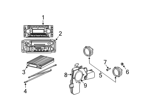 2005 Dodge Durango Sound System Diagram