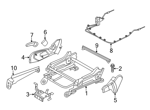 2014 Jeep Grand Cherokee Tracks & Components Diagram 2 - Thumbnail