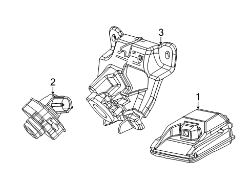 2021 Jeep Cherokee Electrical Components Diagram