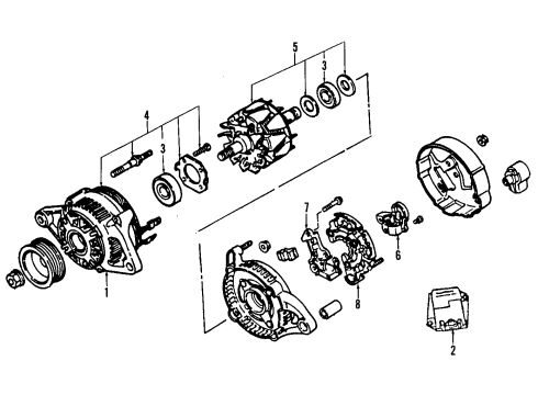 1988 Dodge Dakota Alternator Diagram