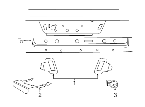 2024 Ram 1500 Classic License Lamps Diagram