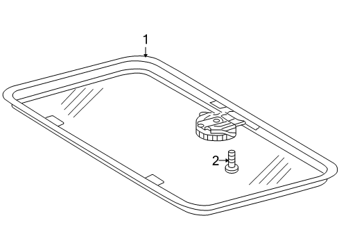 2005 Dodge Sprinter 3500 Sunroof Diagram 1 - Thumbnail