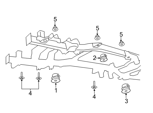 2010 Dodge Ram 2500 Frame & Components Diagram 6 - Thumbnail