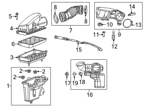 2015 Chrysler 200 Air Intake Diagram