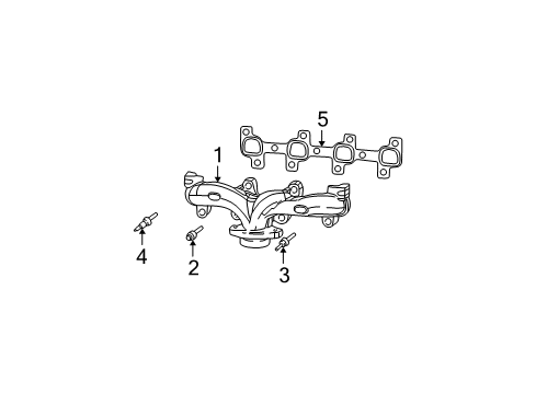 2007 Jeep Grand Cherokee Exhaust Manifold Diagram 3 - Thumbnail