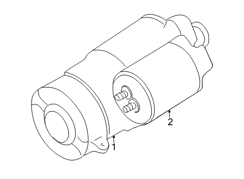 2003 Chrysler Sebring Starter, Electrical Diagram 1 - Thumbnail