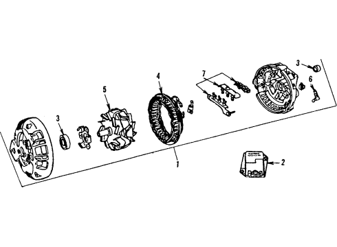 1986 Chrysler Town & Country Alternator Diagram