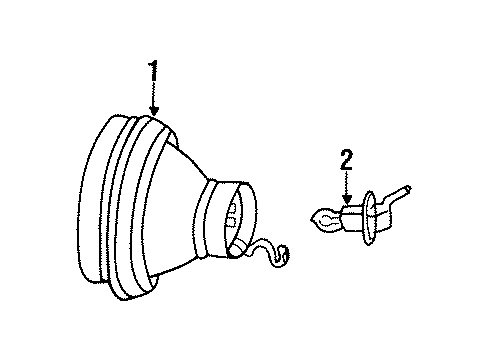 1995 Dodge Intrepid Bulbs Diagram
