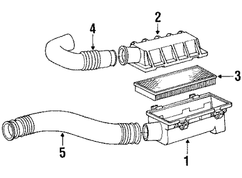 1990 Chrysler TC Maserati Air Intake Diagram