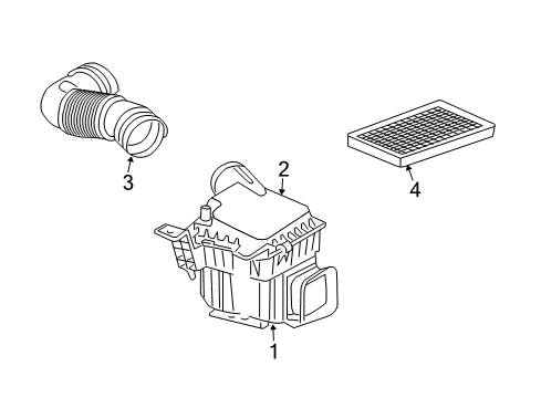 2008 Chrysler Aspen Air Intake Diagram