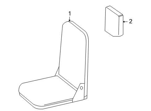 2009 Dodge Sprinter 3500 Front Seat Components Diagram 5 - Thumbnail