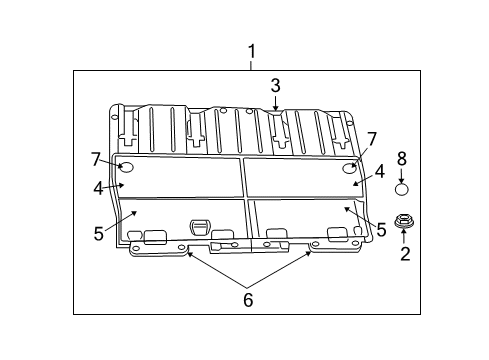 2009 Dodge Grand Caravan Third Row Seats Diagram 6 - Thumbnail