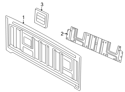 2010 Dodge Ram 2500 Back Panel Diagram