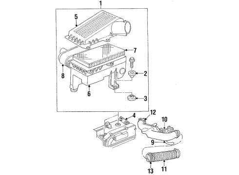 1997 Chrysler Concorde Air Intake Diagram