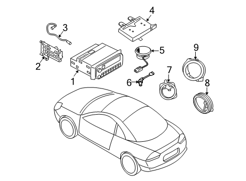 2005 Dodge Stratus Sound System Diagram