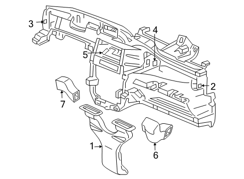 2001 Jeep Grand Cherokee Ducts Diagram