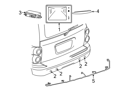 2008 Chrysler Aspen Electrical Components Diagram