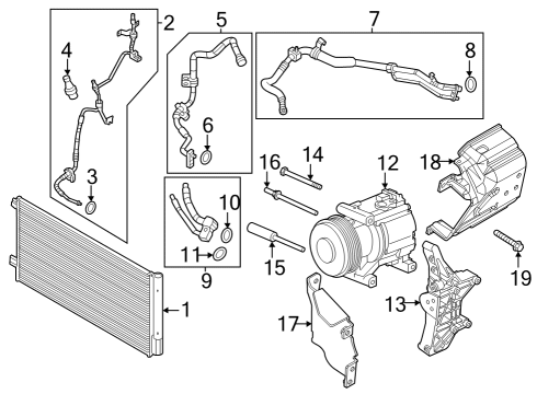 2024 Dodge Hornet A/C Compressor Diagram