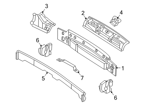 2005 Chrysler PT Cruiser Rear Body Diagram