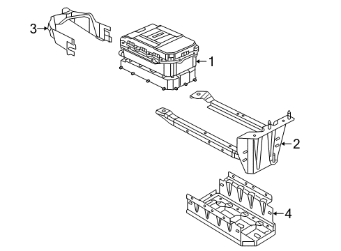 2019 Jeep Wrangler Battery, Cooling System Diagram