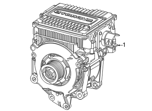 2023 Jeep Wagoneer Alternator Diagram