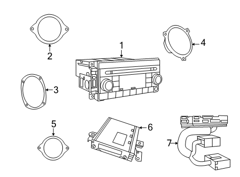 2011 Chrysler 200 Sound System Diagram