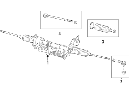 2023 Dodge Challenger Steering Gear & Linkage Diagram
