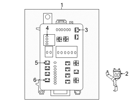2022 Dodge Charger Fuse & Relay Diagram 1 - Thumbnail