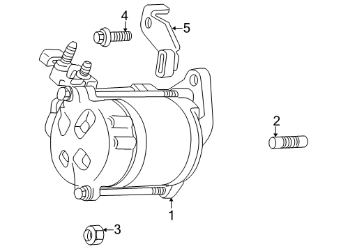2003 Dodge Durango Starter Diagram