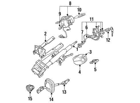 1994 Dodge Stealth Switches Diagram
