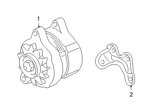 2007 Dodge Ram 1500 Alternator Diagram 2 - Thumbnail