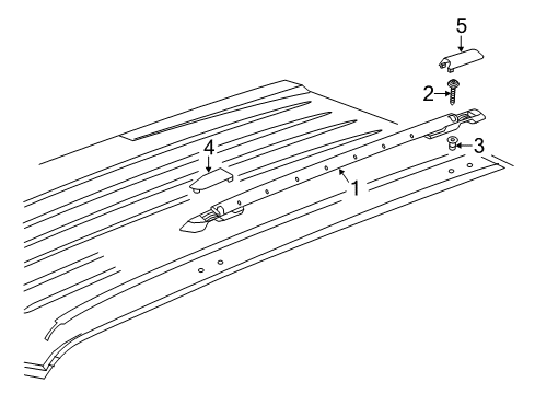 2017 Jeep Patriot Luggage Carrier Diagram