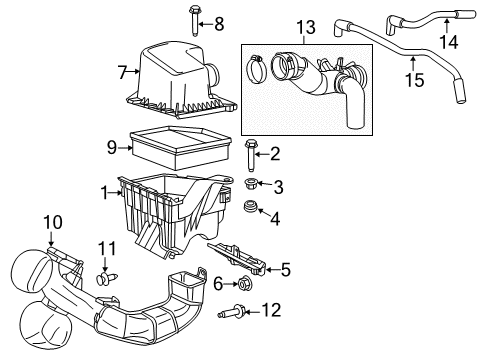 2016 Dodge Dart Air Intake Diagram 1 - Thumbnail