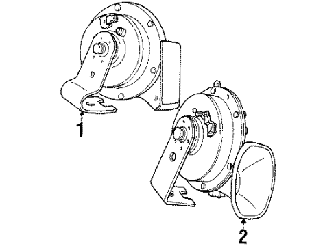 1997 Chrysler Cirrus Horn Diagram