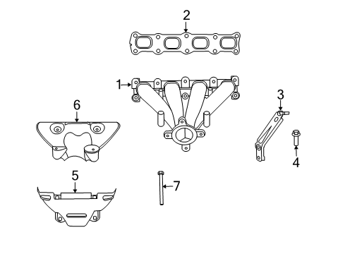 2009 Jeep Compass Exhaust Manifold Diagram