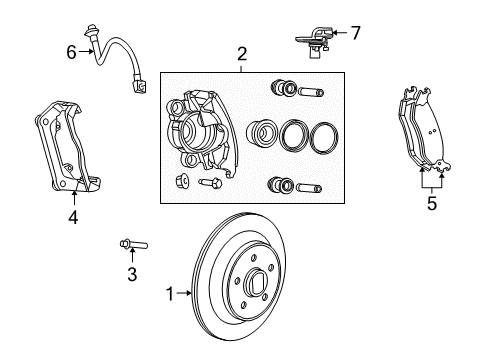 2009 Dodge Durango Rear Brakes Diagram