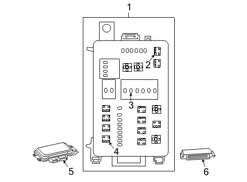 2010 Chrysler 300 Fuse & Relay Diagram 1 - Thumbnail