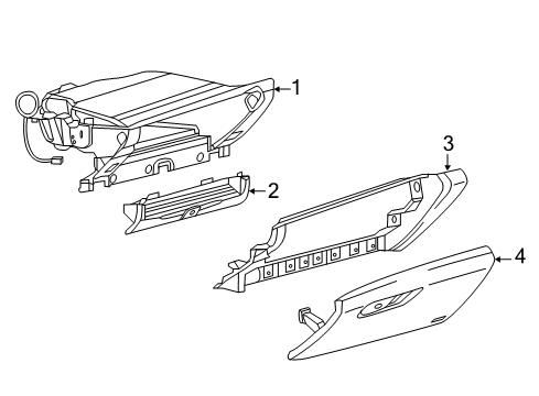 2015 Chrysler 200 Glove Box Diagram
