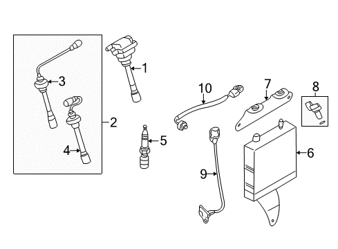2004 Dodge Stratus Ignition System Diagram 1 - Thumbnail