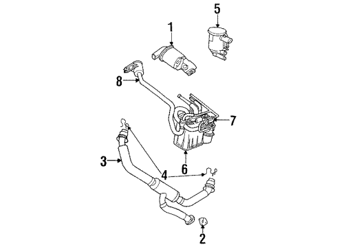 1999 Chrysler LHS EGR System Diagram