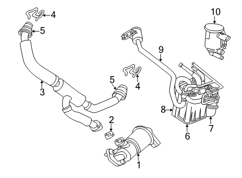 2000 Dodge Intrepid Emission Components Diagram 2 - Thumbnail